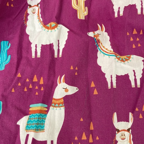 Eleanor Rose Llamas & Cacti Paisley Dress size 7-8 - Picture 2 of 7